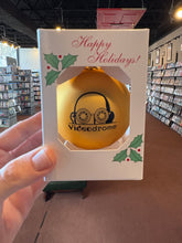 Load image into Gallery viewer, Gold Glass Christmas Ornament
