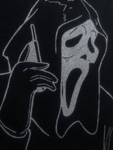 Load image into Gallery viewer, Black Ghostface Tote Bag

