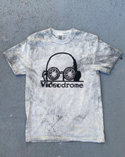 Load image into Gallery viewer, Glitch Logo tee — Grey Color Blast Comfort Colors Boxy T
