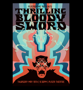 Thrilling Bloody Sword — Plazadrome print