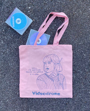 Load image into Gallery viewer, Pink Drew Tote Bag
